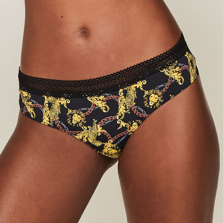 Tanga micro print fleuraliz Tanga micro print fleuraliz;