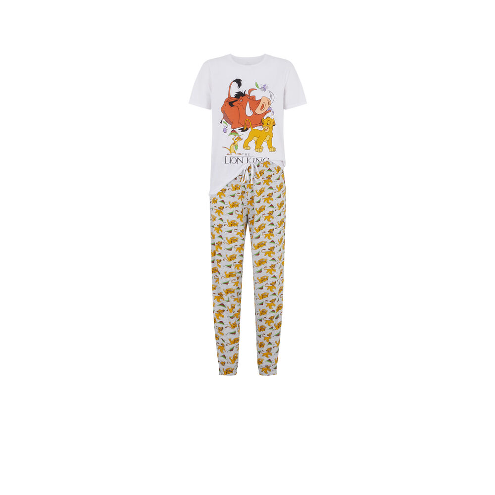 Pyjama set le roi lion - blanc blanc.