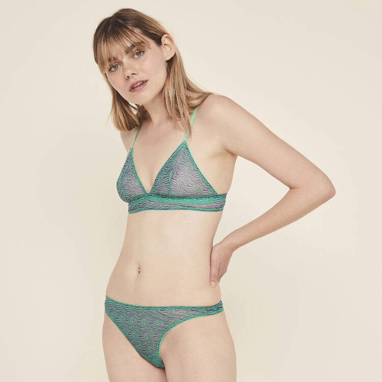 Soutien-gorge triangle sans armatures tulle ritualiz Soutien-gorge triangle sans armatures tulle ritualiz;