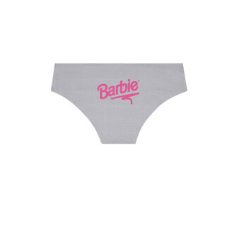 Shorty micro logo barbie barbilliz gris.