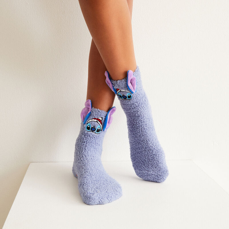 chaussettes Stitch - bleu chaussettes Stitch - bleu ;