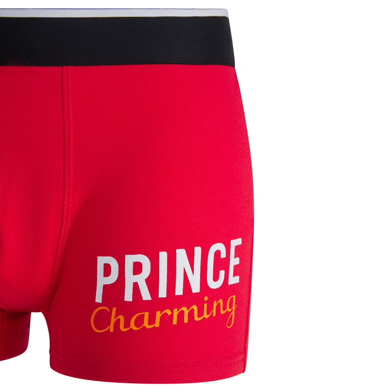 Boxer en coton à message engprincrakiz Boxer en coton à message engprincrakiz;