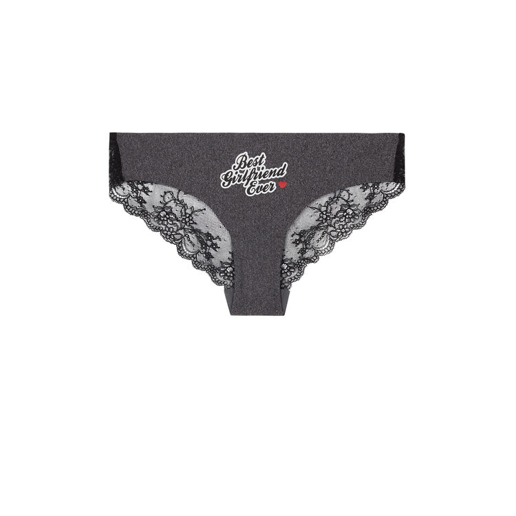 Culotte grise newgirlfriz Culotte grise newgirlfriz;