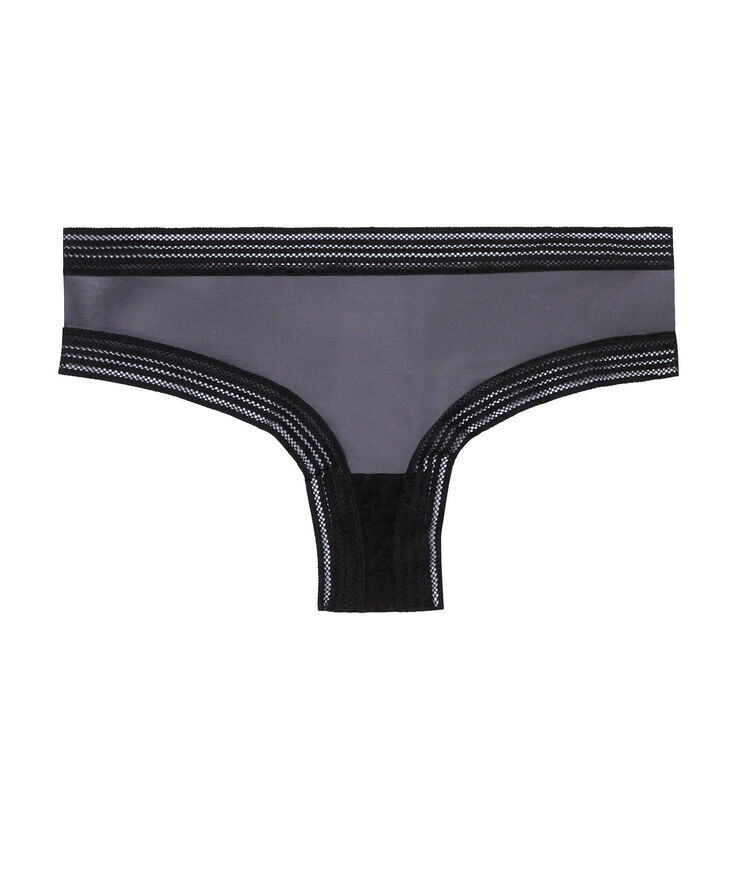 Shorty en tulle wafiz noir.