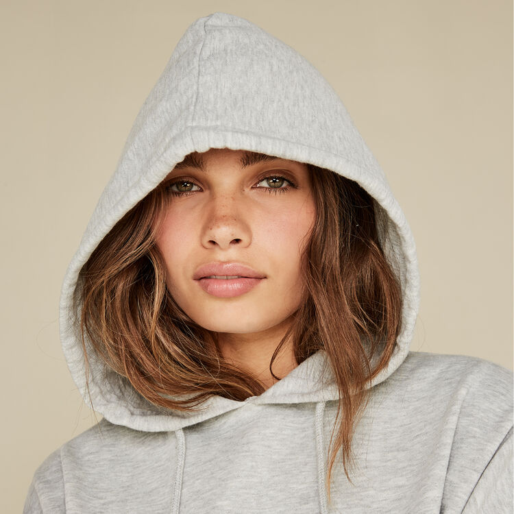 Sweat gris hellochatiz grey.