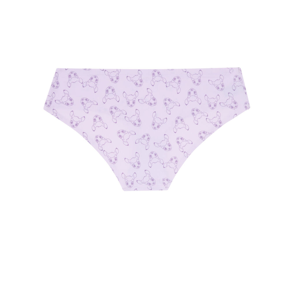 Shorty à motifs bambi - lila violet.