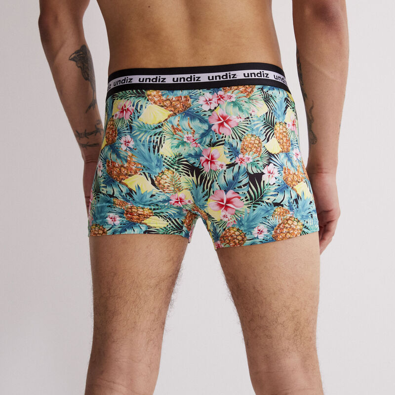 Boxer imprimé tropical - vert Boxer imprimé tropical - vert;