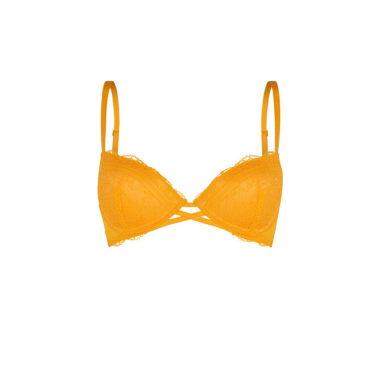 Soutien-gorge push safran everydayiz orange.