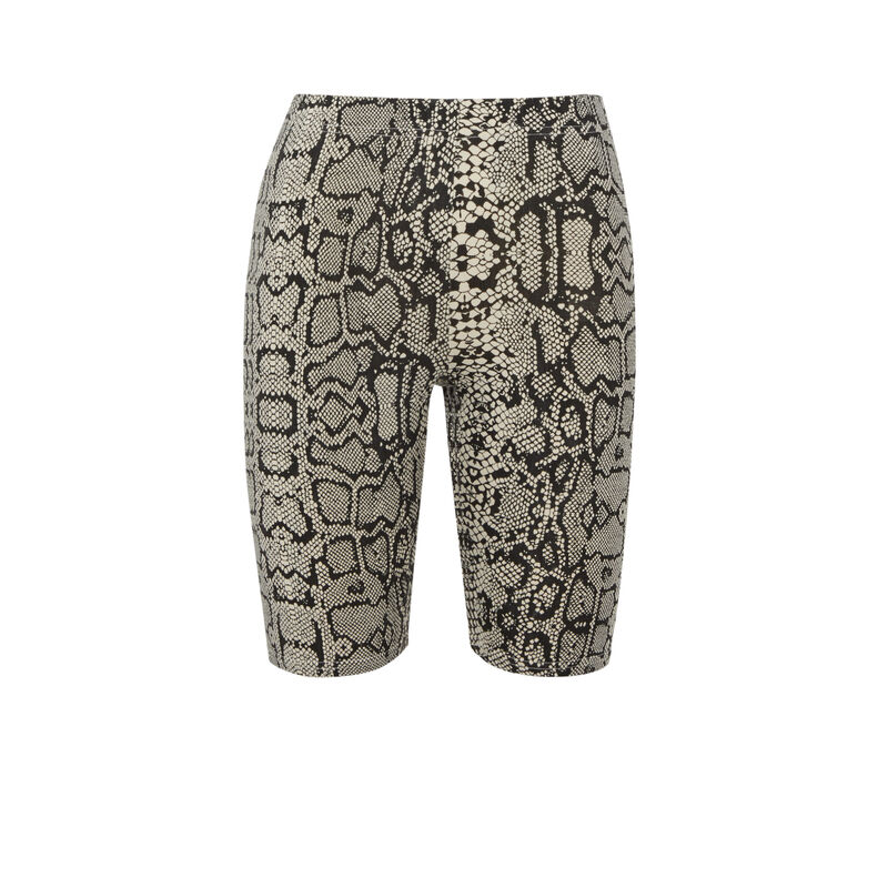Cycliste imprimé serpent - gris Cycliste imprimé serpent - gris;