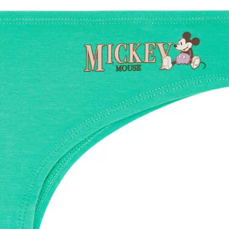 Tanga en coton imprimé Mickey Tanga en coton imprimé Mickey;