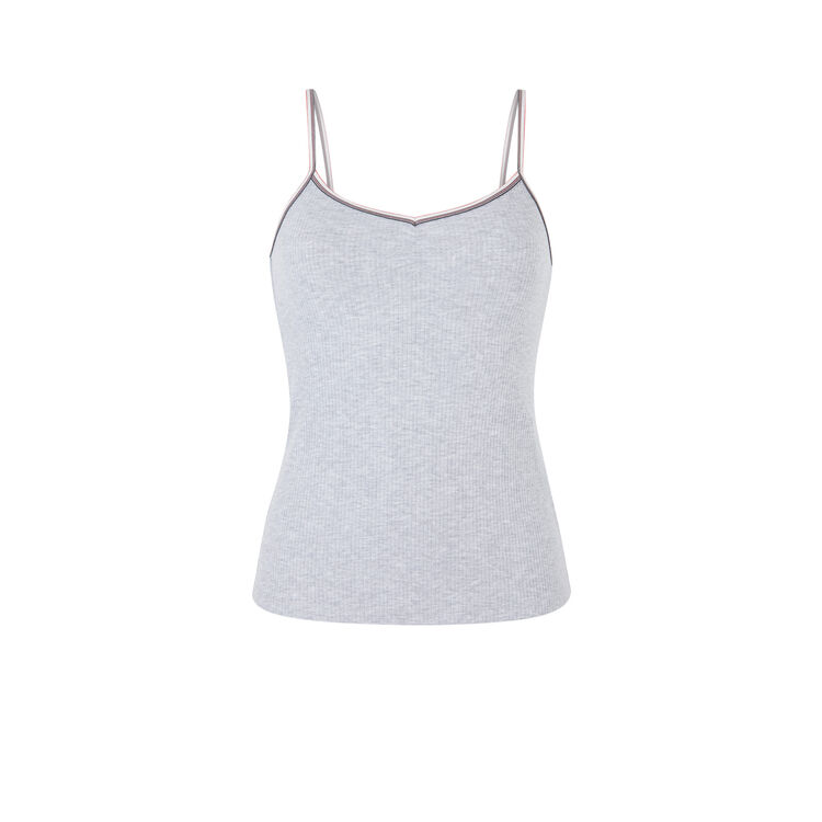 Set pyjama deux pièces en jersey raycooliz gris.