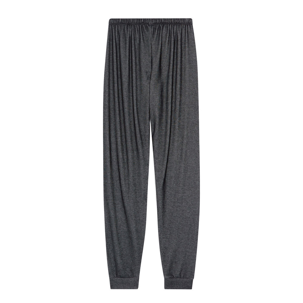 Pantalon côtelé - noir noir.