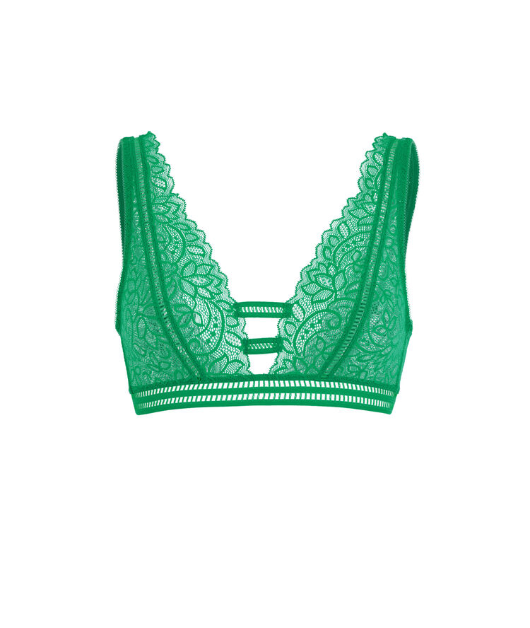Brassière vert émeraude sayiz vert.