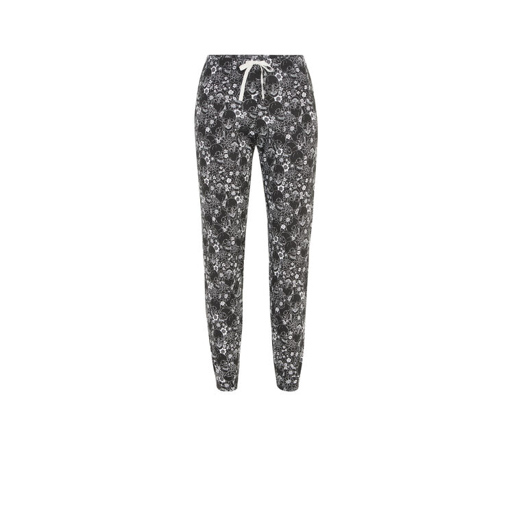 Pantalon noir squeflowiz Pantalon noir squeflowiz;