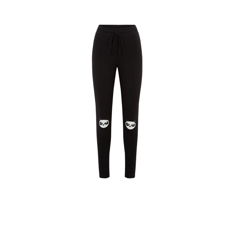 legging à motifs panda - noir legging à motifs panda - noir;