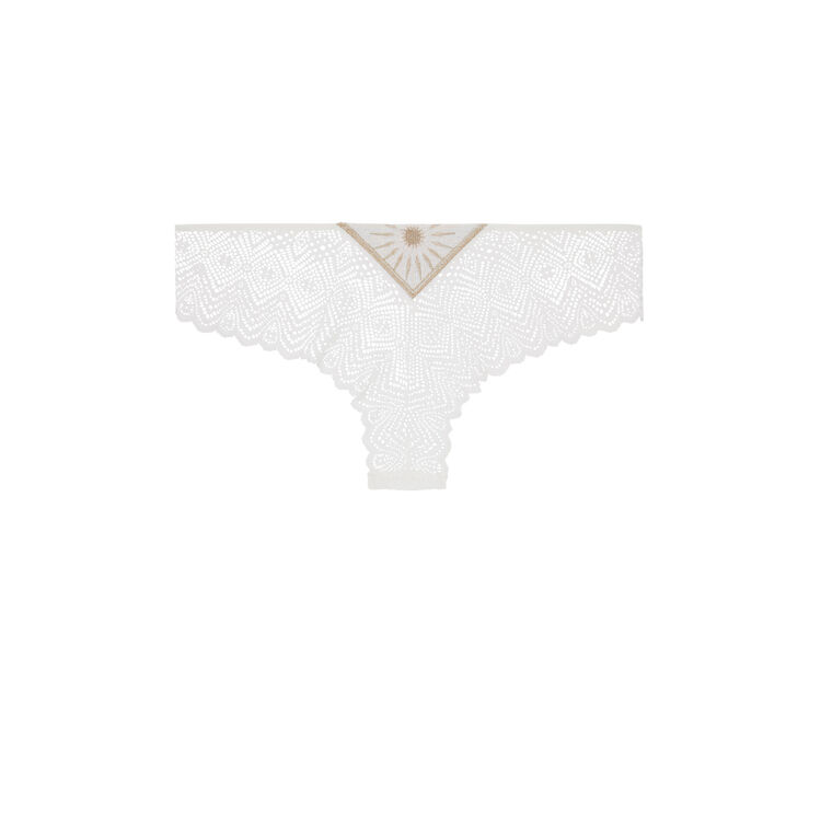 Slip blanc cassé horoscopiz blanc.