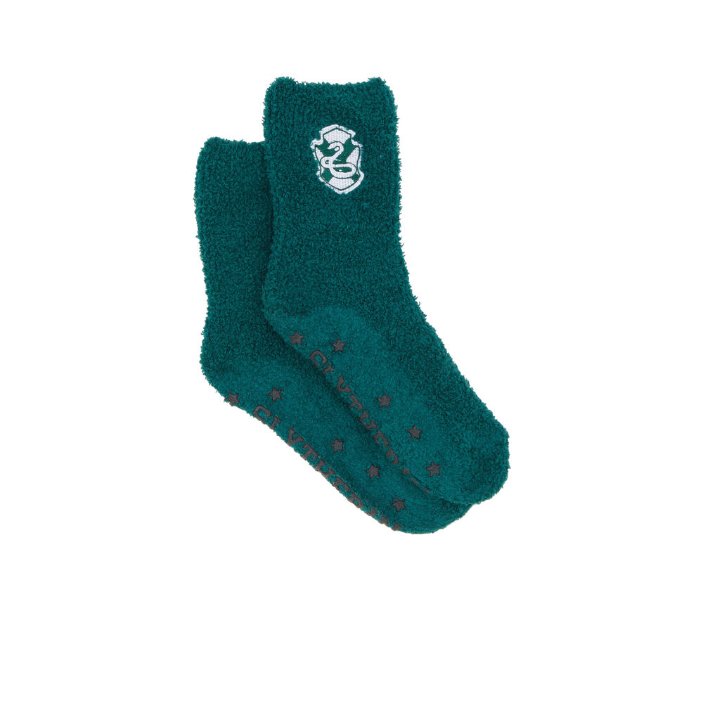 Chaussettes serpentard - vert vert.