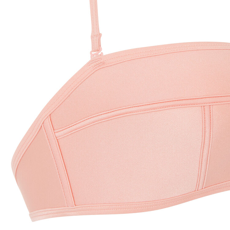Haut de maillot de bain rose poupiz pink.