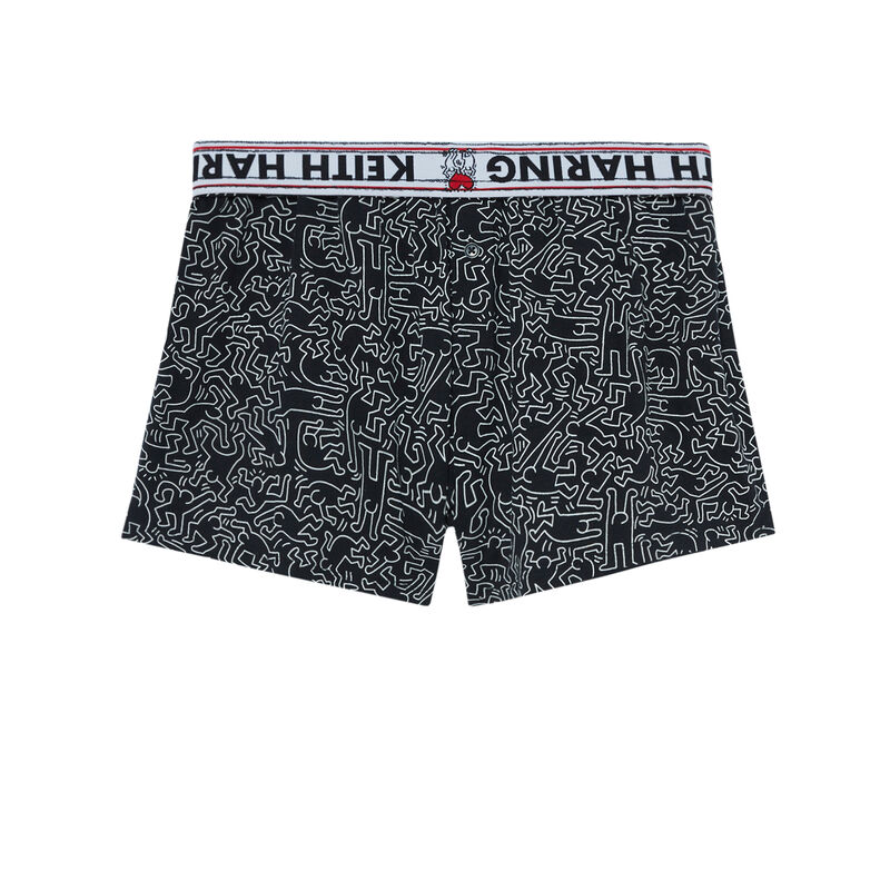 boxer Keith Haring - noir boxer Keith Haring - noir;