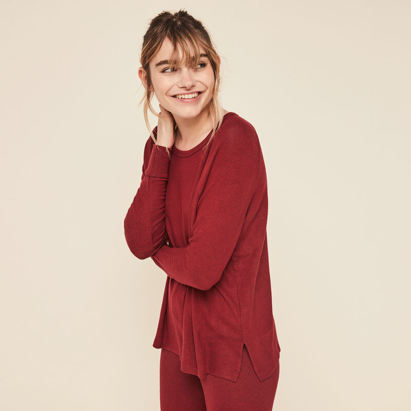 Pantalon en maille grattée quodiz Pantalon en maille grattée quodiz;