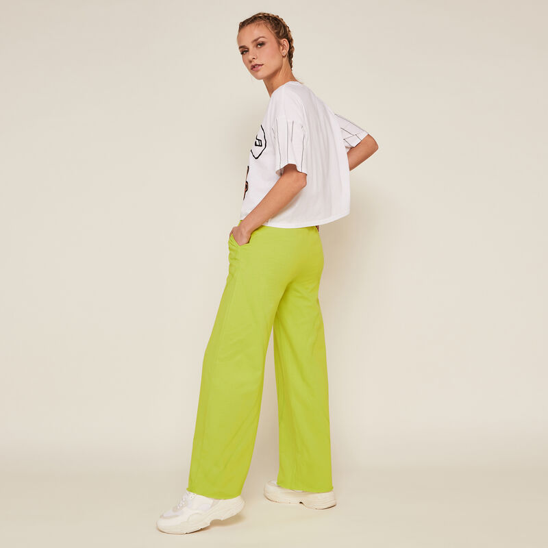 Pantalon jogging uni - vert Pantalon jogging uni - vert;
