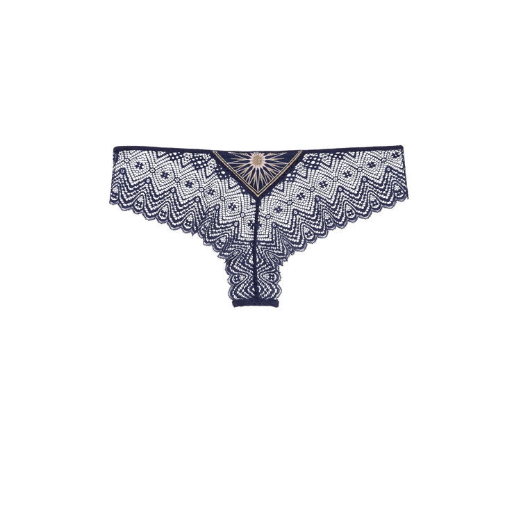 Slip bleu nuit horoscopiz blue.