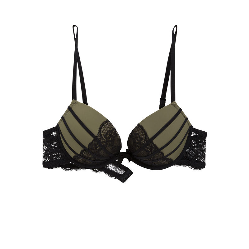 Soutien gorge push vert kaki princiz Soutien gorge push vert kaki princiz;