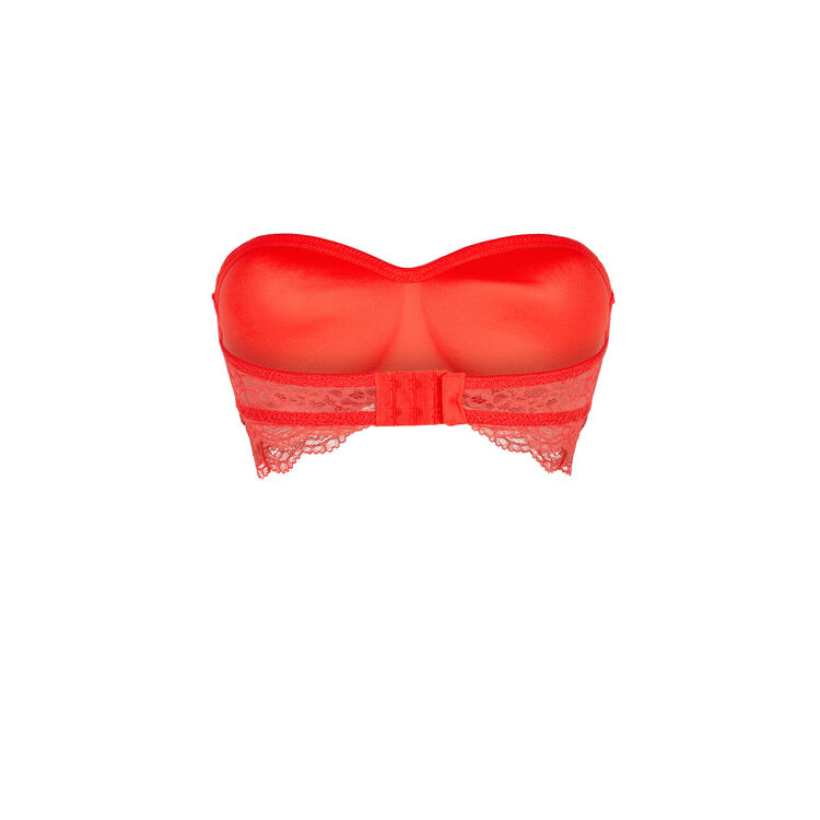 Soutien-gorge bandeau corail everydayiz rose.