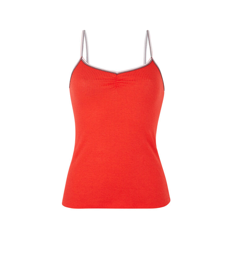 Set pyjama deux pièces en jersey raycooliz rouge.