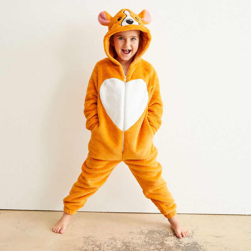 combinaison polaire kid corgi - marron combinaison polaire kid corgi - marron;