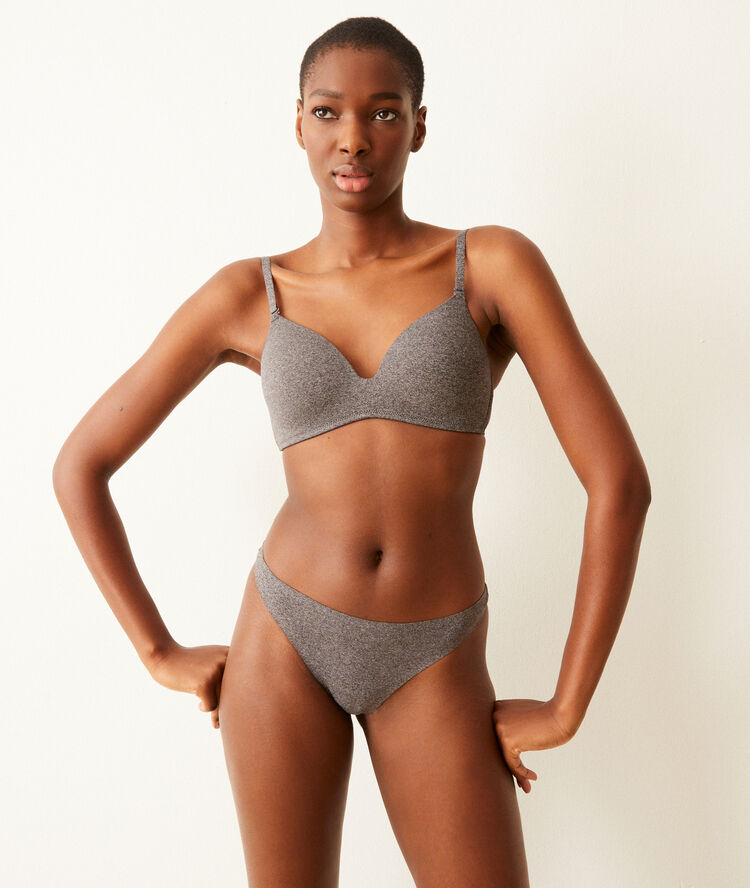 String gris chine micro gris.
