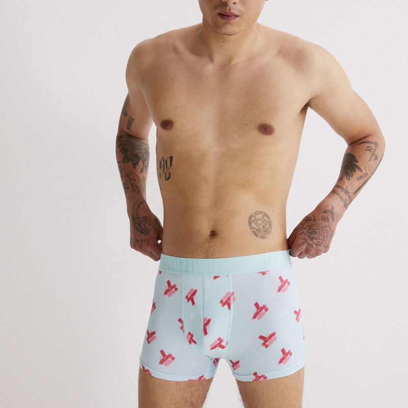boxer à motifs pistolet à eau - turquoise boxer à motifs pistolet à eau - turquoise;