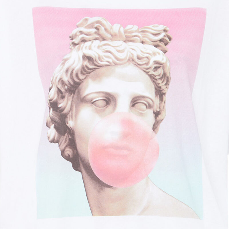 Top imprimé statue - blanc Top imprimé statue - blanc;