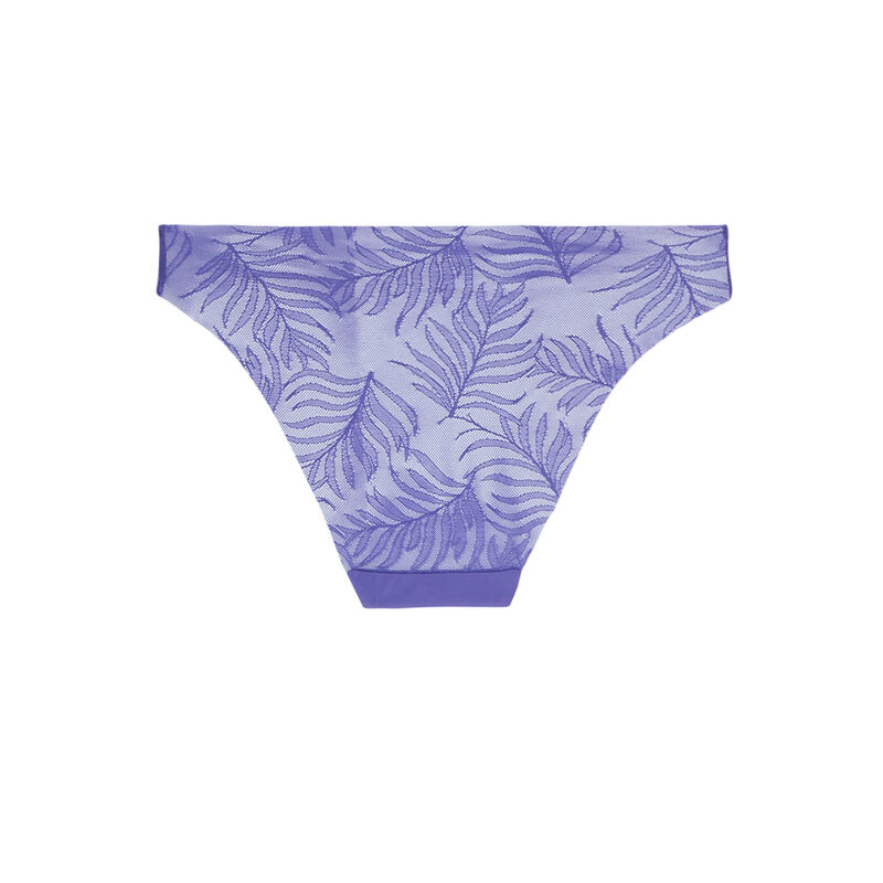 culotte en microfibre uni - bleu culotte en microfibre uni - bleu ;