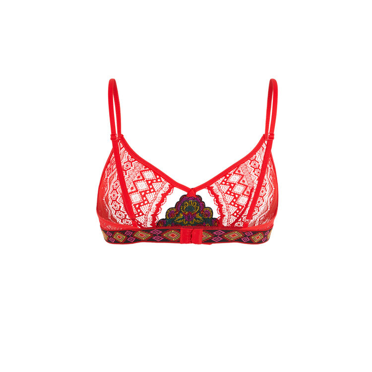 Soutien-gorge brassière rouge vivalavidiz rouge.