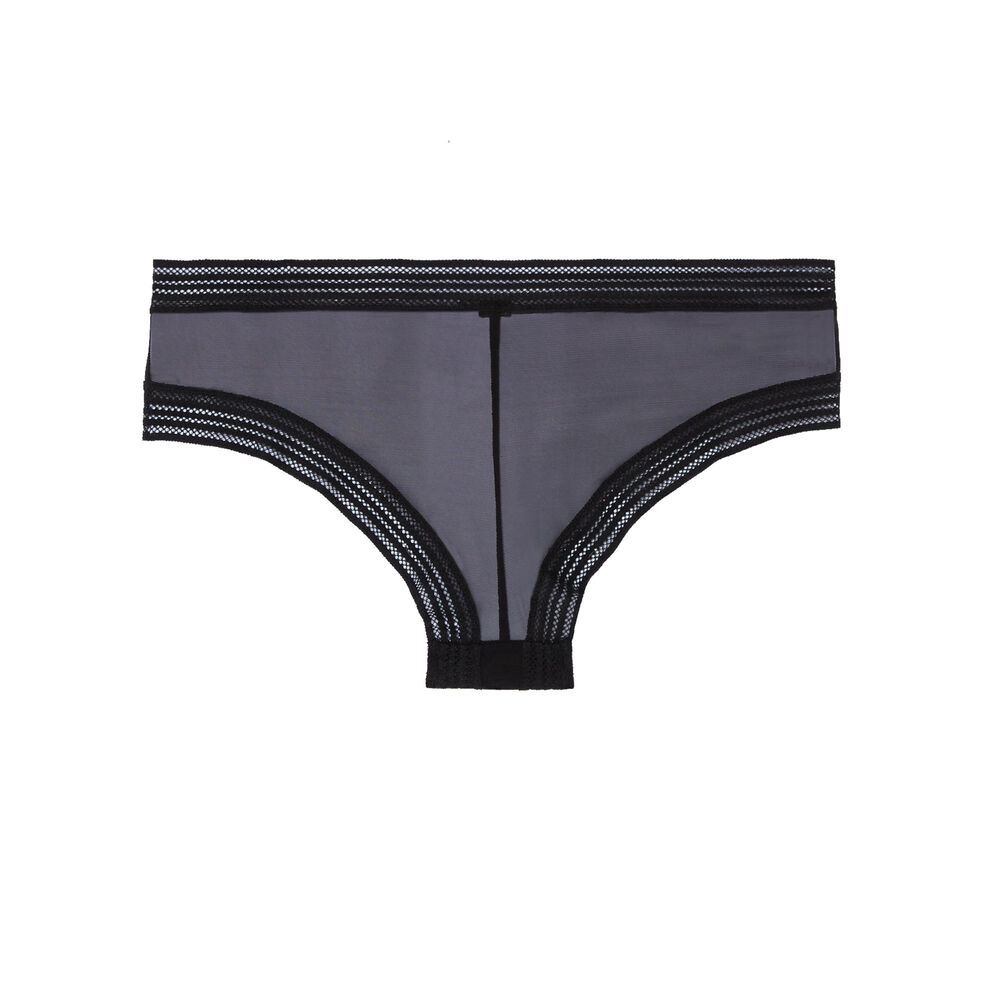Shorty en tulle wafiz noir.