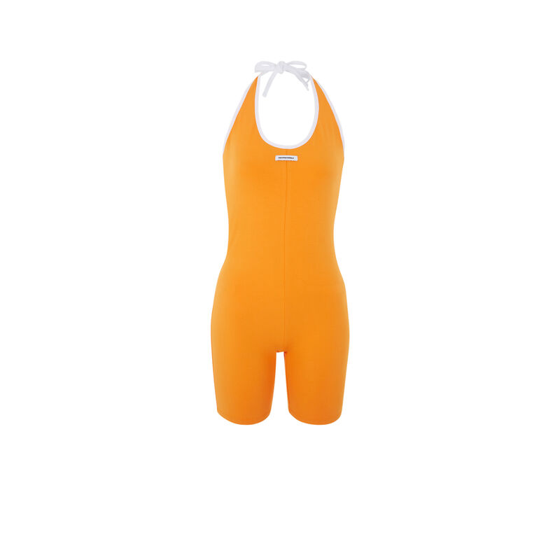 Combinaison mi-cuisse - orange Combinaison mi-cuisse - orange;