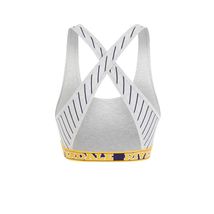 Brassière sans armatures licence riverdale highschooliz gris.