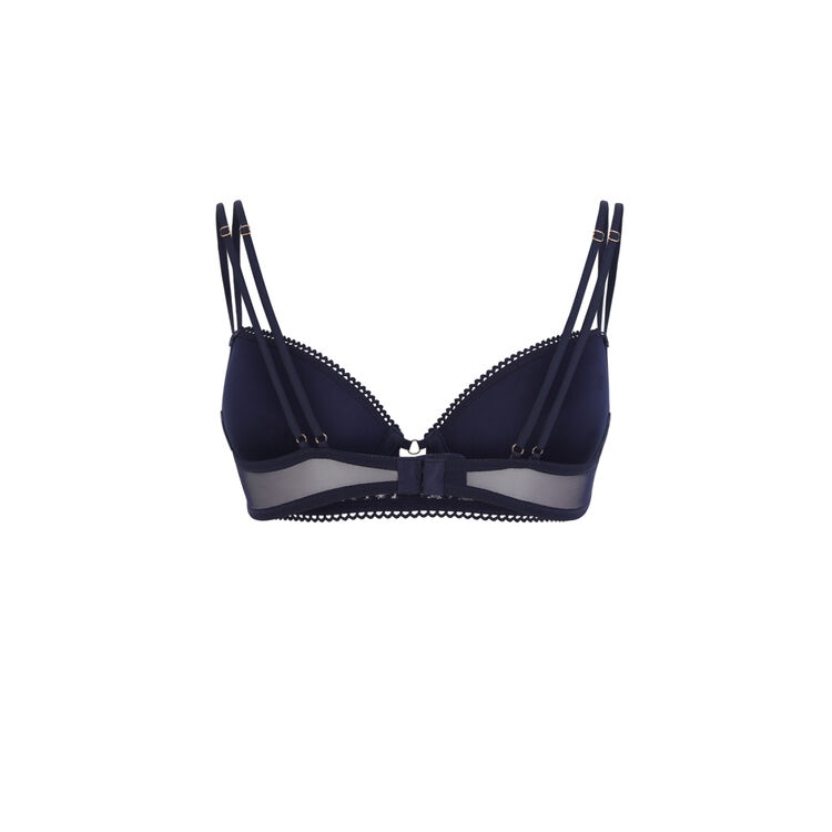 Soutien-gorge ampli bleu marine lurexiz bleu.