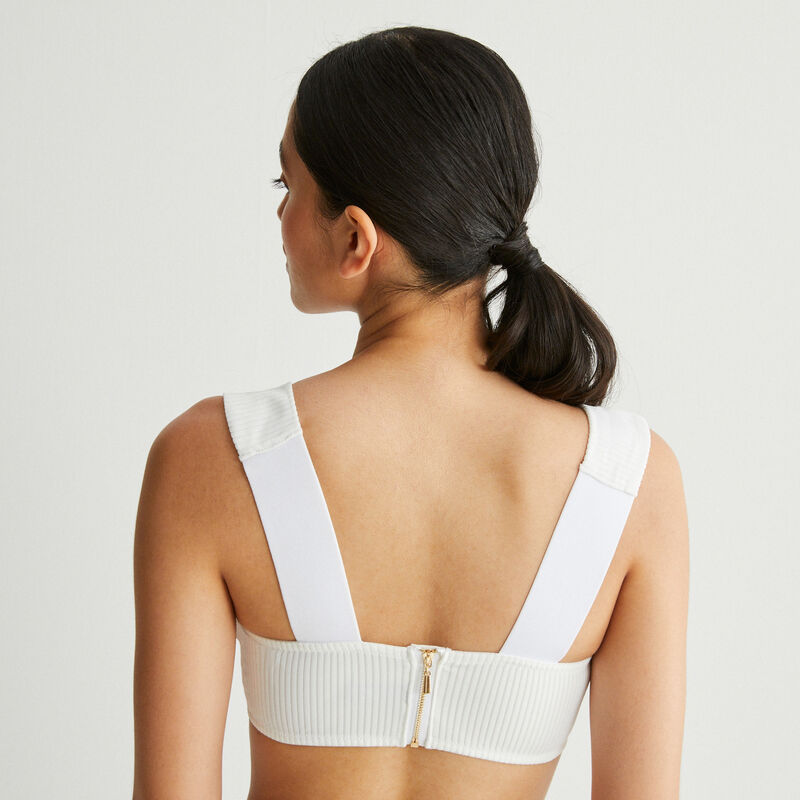 soutien-gorge corbeille en micro - blanc soutien-gorge corbeille en micro - blanc;