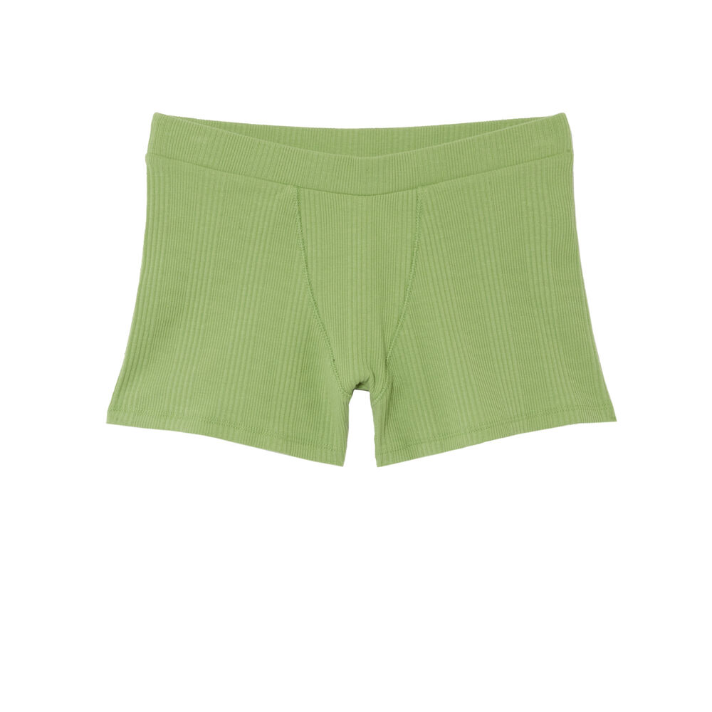 Short unisexe en jersey uni - vert vert.