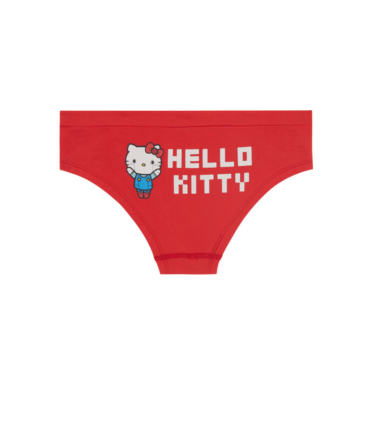 Shorty imprimé hello kitty kittywiz rouge.
