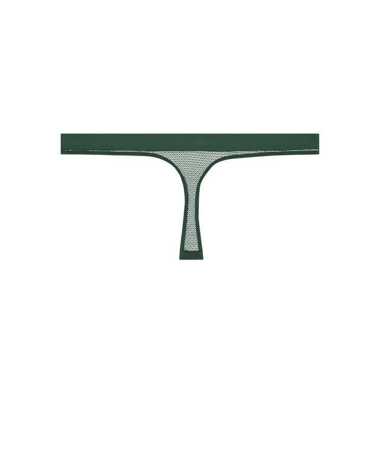 String en tulle appeliz vert.