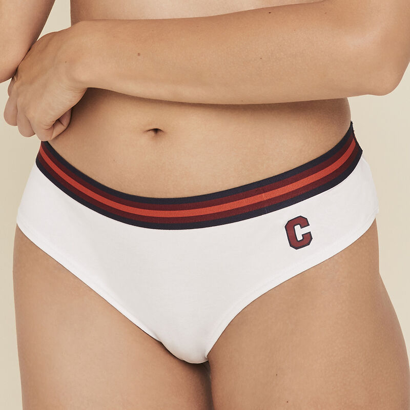 Shorty en coton à message brassiereiz Shorty en coton à message brassiereiz;