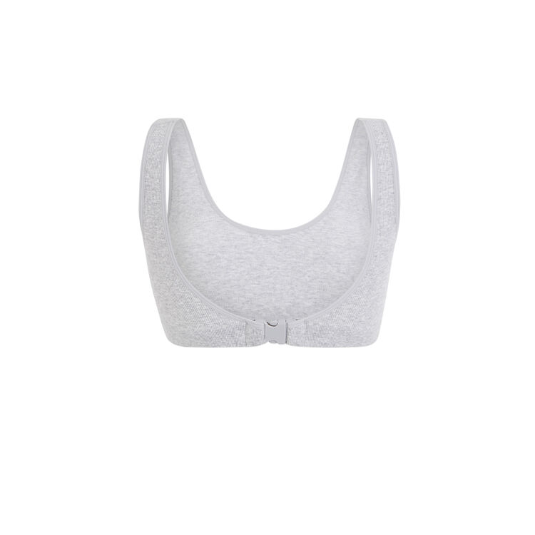 Brassière grise monochromiz gris.