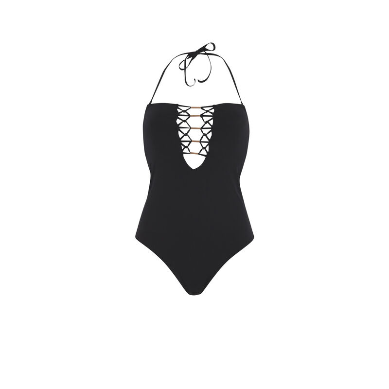 Maillot de bain une pièce noir afrotubiz Maillot de bain une pièce noir afrotubiz;