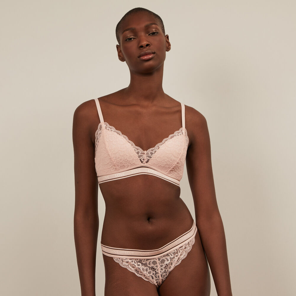 Soutien-gorge brassière - rose pâle rose pâle.