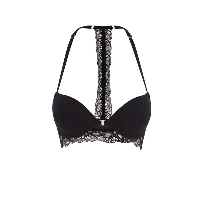 Soutien-gorge push noir monoskiz Soutien-gorge push noir monoskiz;