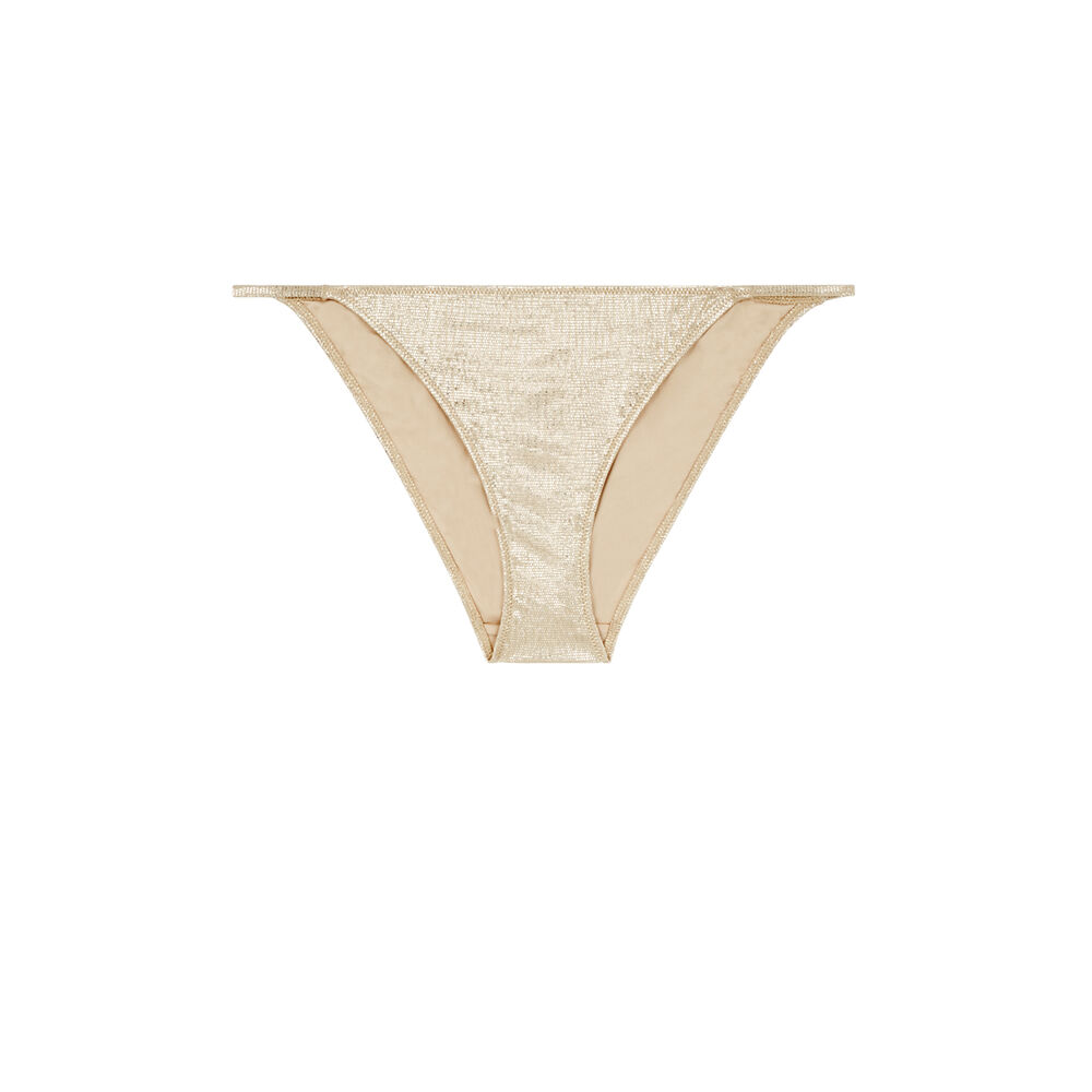 Bas de maillot de bain bikini - or or.