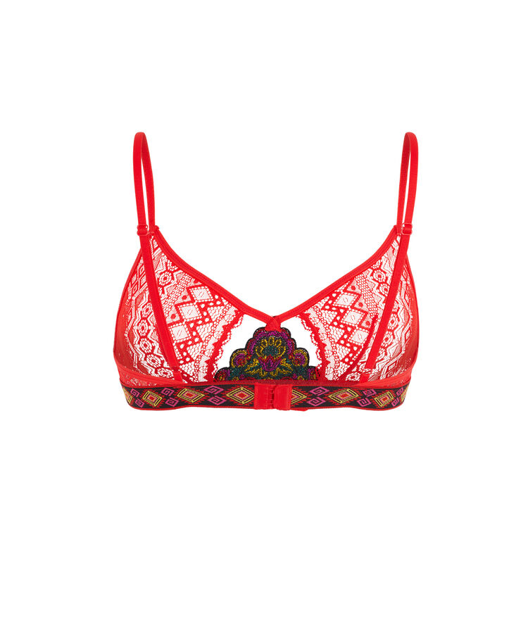 Soutien-gorge brassière rouge vivalavidiz rouge.